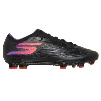 Skechers Razor 2 Elite Gazon Naturel Chaussures de Foot (FG) Noir Mauve Néon