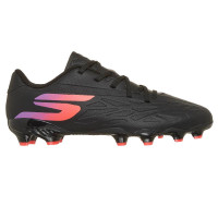 Skechers Razor 2 Low Gras / Kunstgras Voetbalschoenen (MG) Kids Zwart Paars Neon