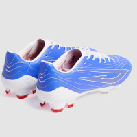 Sokito Scudetta Biotouch Chaussures de Foot Gazon Naturel (FG) Bleu Blanc Rouge