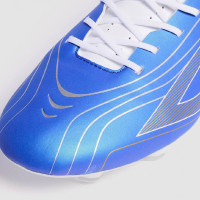 Sokito Scudetta Biotouch Chaussures de Foot Gazon Naturel (FG) Bleu Blanc Rouge