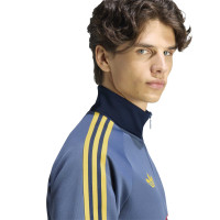 Veste d'entraînement adidas Arsenal Originals bleu foncé orange clair
