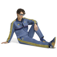 Veste d'entraînement adidas Arsenal Originals bleu foncé orange clair