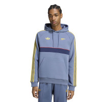 Survêtement à capuche adidas Arsenal Originals, bleu foncé, orange clair