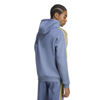 Survêtement à capuche adidas Arsenal Originals, bleu foncé, orange clair