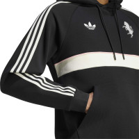 adidas Juventus Originals Hoodie Zwart Wit