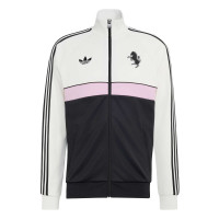 adidas Juventus Originals Trainingsjack Wit Zwart Roze