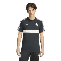 adidas Juventus Originals T-Shirt Zwart Wit