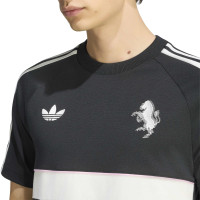 adidas Juventus Originals T-Shirt Zwart Wit