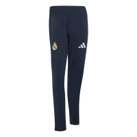 adidas Real Madrid Tiro Travel Trainingsbroek 2026-2027 Donkerblauw Wit
