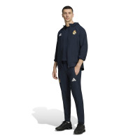 adidas Real Madrid Tiro Travel Trainingsjack 2026-2027 Donkerblauw Wit