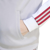 adidas Liverpool Originals Trainingspak Full-Zip Wit Grijs Rood