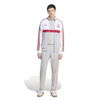adidas Liverpool Originals Trainingspak Full-Zip Wit Grijs Rood