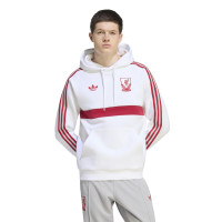 adidas Liverpool Originals Crew Trainingspak Wit Grijs Rood