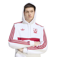 adidas Liverpool Originals Crew Trainingspak Wit Grijs Rood