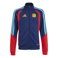 adidas Lamine Yamal Trainingsjack Kids Donkerblauw Rood Blauw Oranje