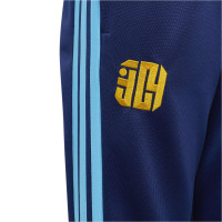 adidas Lamine Yamal Trainingspak Kids Donkerblauw Rood Blauw Oranje