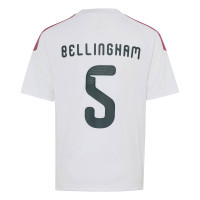 adidas Jude Bellingham Trainingsset Kids Wit Donkergroen Zwart Roze
