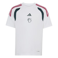 adidas Jude Bellingham Trainingsset Kids Wit Donkergroen Zwart Roze
