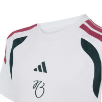 adidas Jude Bellingham Trainingsset Kids Wit Donkergroen Zwart Roze