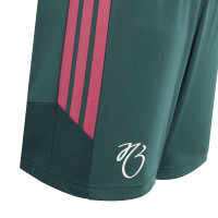 Pantalon d'entraînement adidas Jude Bellingham pour Enfants, vert foncé, rose, blanc