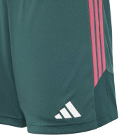 Pantalon d'entraînement adidas Jude Bellingham pour Enfants, vert foncé, rose, blanc