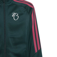adidas Jude Bellingham Trainingsjack Kids Donkergroen Roze Wit
