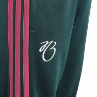 adidas Jude Bellingham Trainingspak Kids Donkergroen Roze Wit