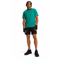 Under Armour Vanish Woven Seamless Trainingsset Turquoise Zwart