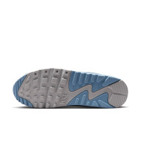 Nike Air Max 90 Baskets Blanc Gris Gris Clair Bleu