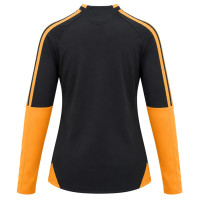 adidas Arsenal Haut d'Entraînement 1/4-Zip 2026-2027 Femmes Noir Orange