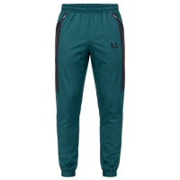 Under Armour Tech Sport Woven Trainingsbroek Donkergroen Zwart