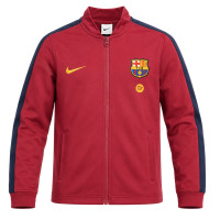 Nike FC Barcelone Strike Survêtement Full-Zip 2026-2027 Enfants Rouge Bleu Foncé Jaune