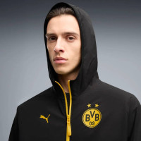 Veste d'entraînement tissée PUMA Borussia Dortmund Pumatech 2026-2027 noir jaune