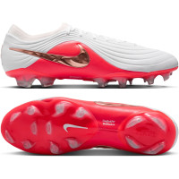 Nike Tiempo Maestro Elite Gras Voetbalschoenen (FG) Wit Felrood Goud