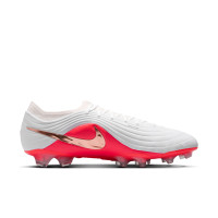 Nike Tiempo Maestro Elite Gras Voetbalschoenen (FG) Wit Felrood Goud