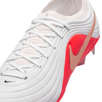 Nike Tiempo Maestro Elite Gras Voetbalschoenen (FG) Wit Felrood Goud