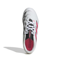adidas Predator Club Zaalvoetbalschoenen (IN) Kids Wit Zwart Roze