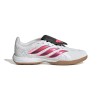 adidas Predator League FT Zaalvoetbalschoenen (IN) Kids Wit Zwart Roze