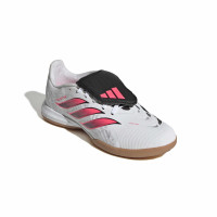 adidas Predator League FT Zaalvoetbalschoenen (IN) Kids Wit Zwart Roze