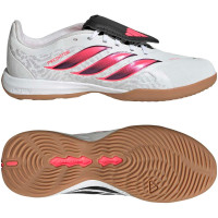 adidas Predator League FT Zaalvoetbalschoenen (IN) Kids Wit Zwart Roze