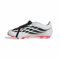 adidas Predator Club FT Gazon Naturel Artificiel Chaussures de Foot (MG) Blanc Noir Rose