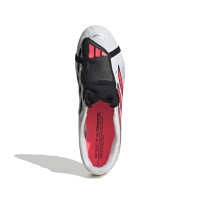 adidas Predator Club FT Gazon Naturel Artificiel Chaussures de Foot (MG) Blanc Noir Rose