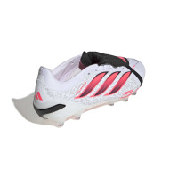 adidas Predator Pro FT Gazon Artificiel Chaussures de Foot (AG) Blanc Noir Rose