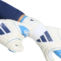 adidas Copa League Keepershandschoenen Wit Blauw Donkerblauw