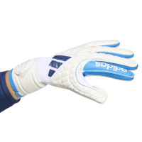 adidas Copa League Keepershandschoenen Wit Blauw Donkerblauw