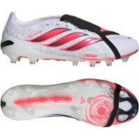 adidas Predator Pro FT Gazon Artificiel Chaussures de Foot (AG) Blanc Noir Rose