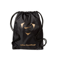 Nike Phantom 6 High Elite Kunstgras Voetbalschoenen (AG) Zwart Felrood Goud