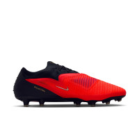 Nike Phantom 6 Low Elite Kunstgras Voetbalschoenen (AG) Zwart Felrood Goud