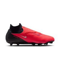 Nike Phantom 6 High Pro Kunstgras Voetbalschoenen (AG) Zwart Felrood Goud