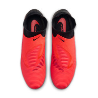 Nike Phantom 6 High Pro Kunstgras Voetbalschoenen (AG) Zwart Felrood Goud